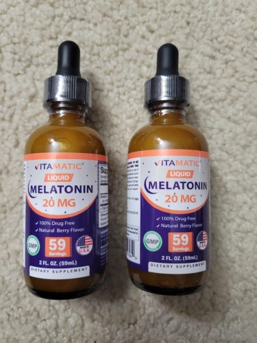 Vitamatic Melatonin 20mg Liquid Drops In Pakistan | Shop Now photo review