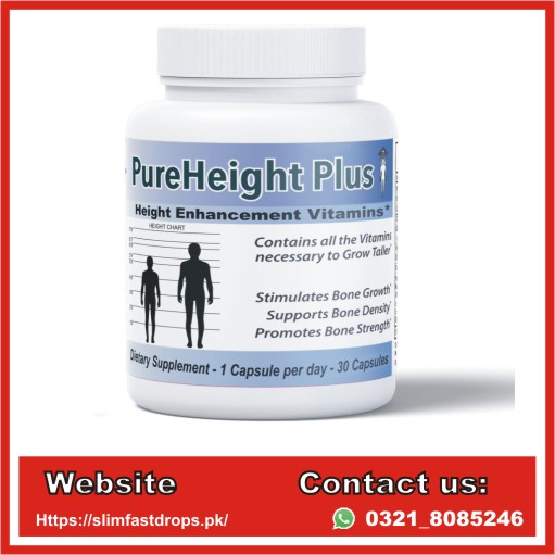 Pure Height Plus – Natural Height Growth Supplement In Pakistan