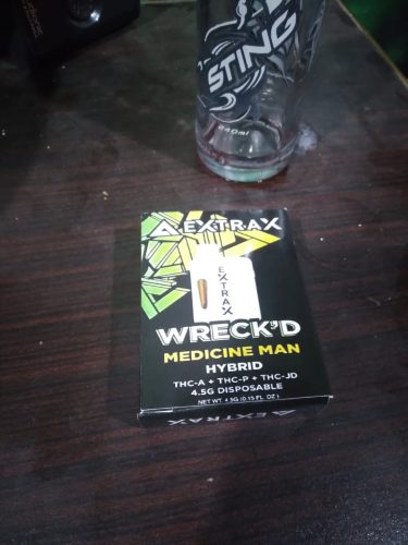 Delta Extrax Wreck’d THCA Disposable – 4.5g  in pakistan photo review