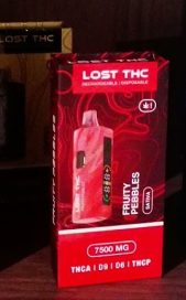 Lost THC Fruity Pebbles 7500mg Rechargeable Vape | in Pakistan photo review