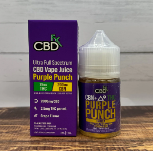 THC Purple Punch 2000mg Grape Flavor In Pakistan photo review