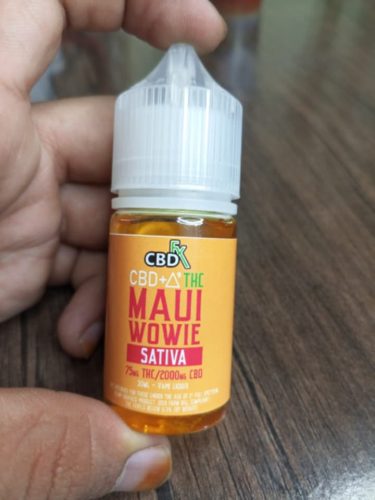 THC Liquid 2000mg / Maui wowie CBG fx 30ml In Pakistan photo review