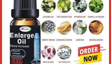 Massage Oil Enlargement, Enlarge BLSEX for Men 10ml (F383-XXL Oil)