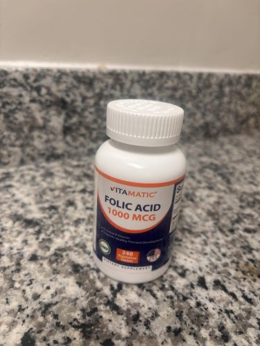 Vitamatic Folic Acid 1000 mcg Tablets – VegetarianTabs in Pakistan photo review