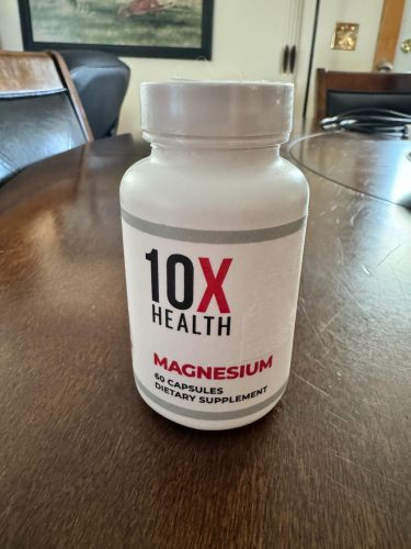 10X Health Magnesium Supplements - High-Absorption Magnesium Citrate photo review